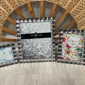 Isaac Jacobs Bling Jeweled Picture Frame Set